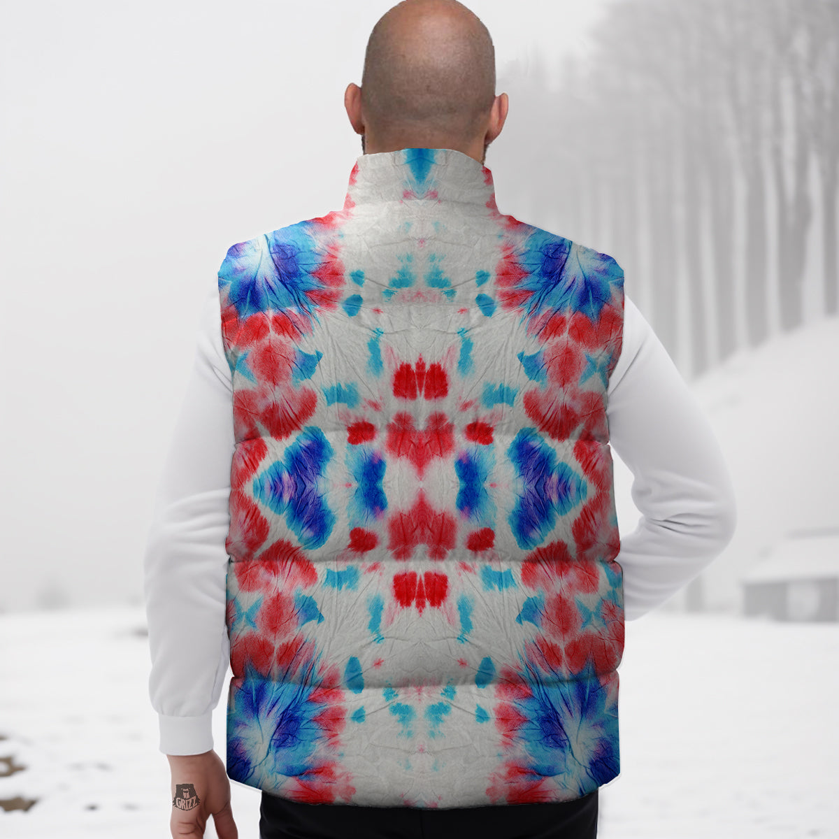 Library Librarian Book Lover Pattern Print Down Vest