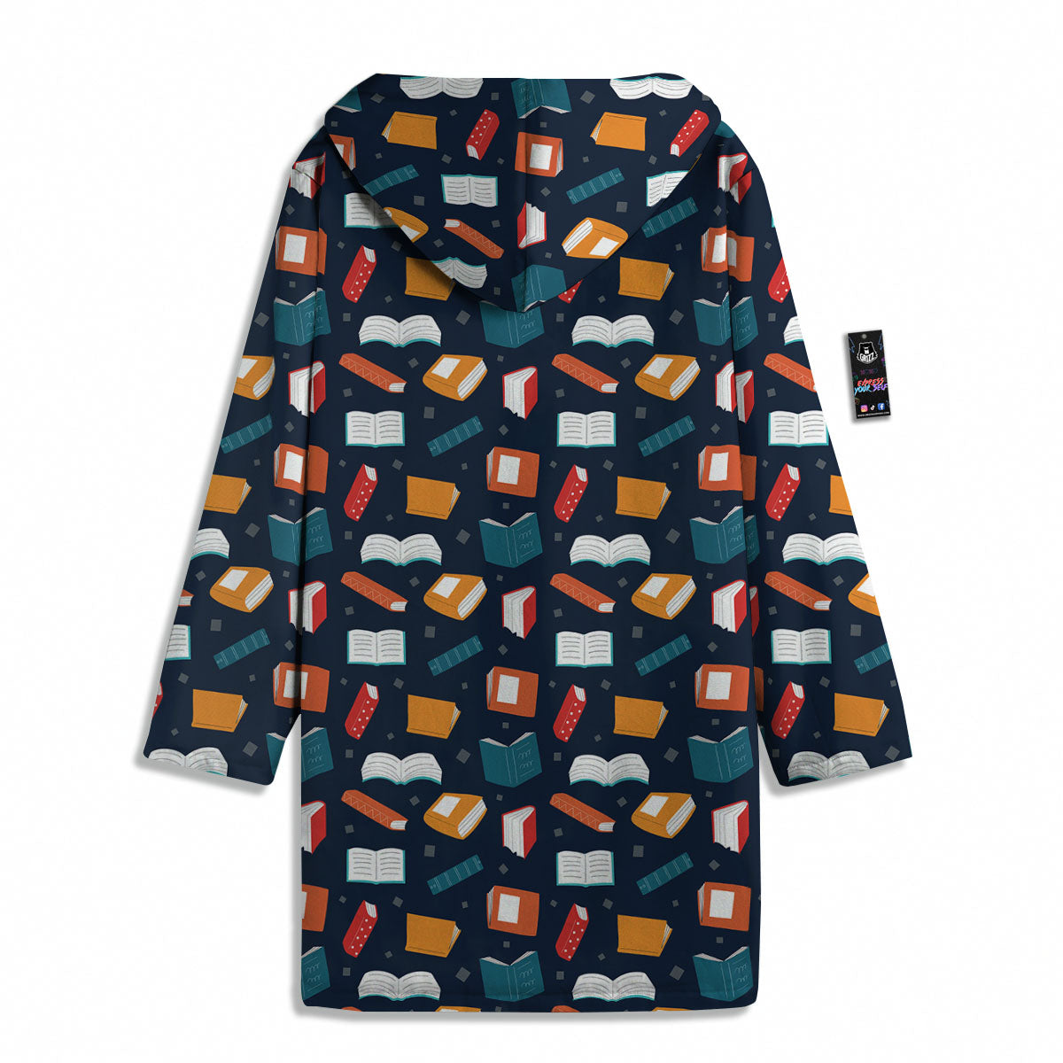Library Reading Print Pattern Men's Windbreaker Jacket-grizzshop