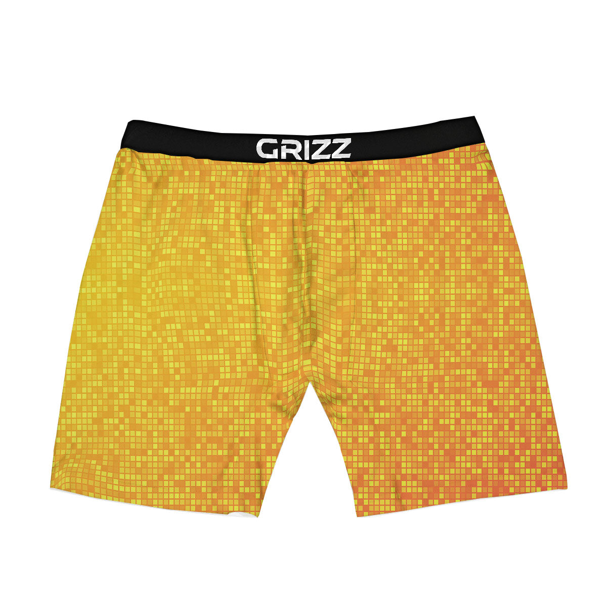 Lights Disco Yellow Print Pattern Boxer Briefs-grizzshop
