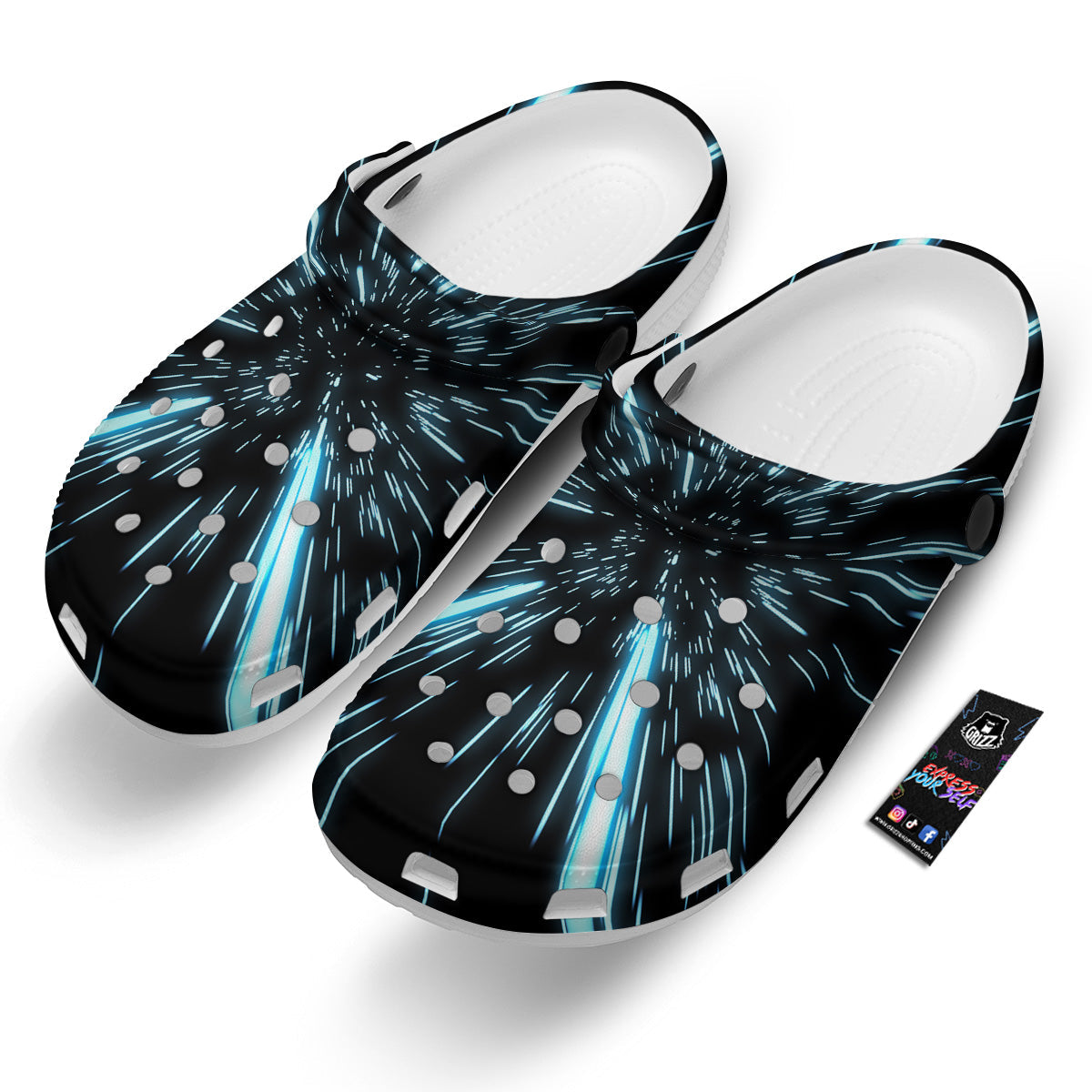 Lightspeed Blue Print Clog-grizzshop