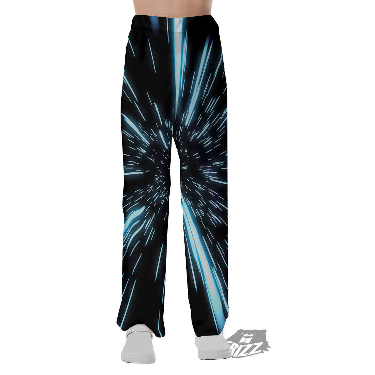 Lightspeed Blue Print Pajama Pants-grizzshop