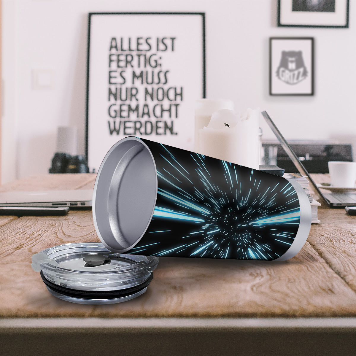 Lightspeed Blue Print Tumbler-grizzshop