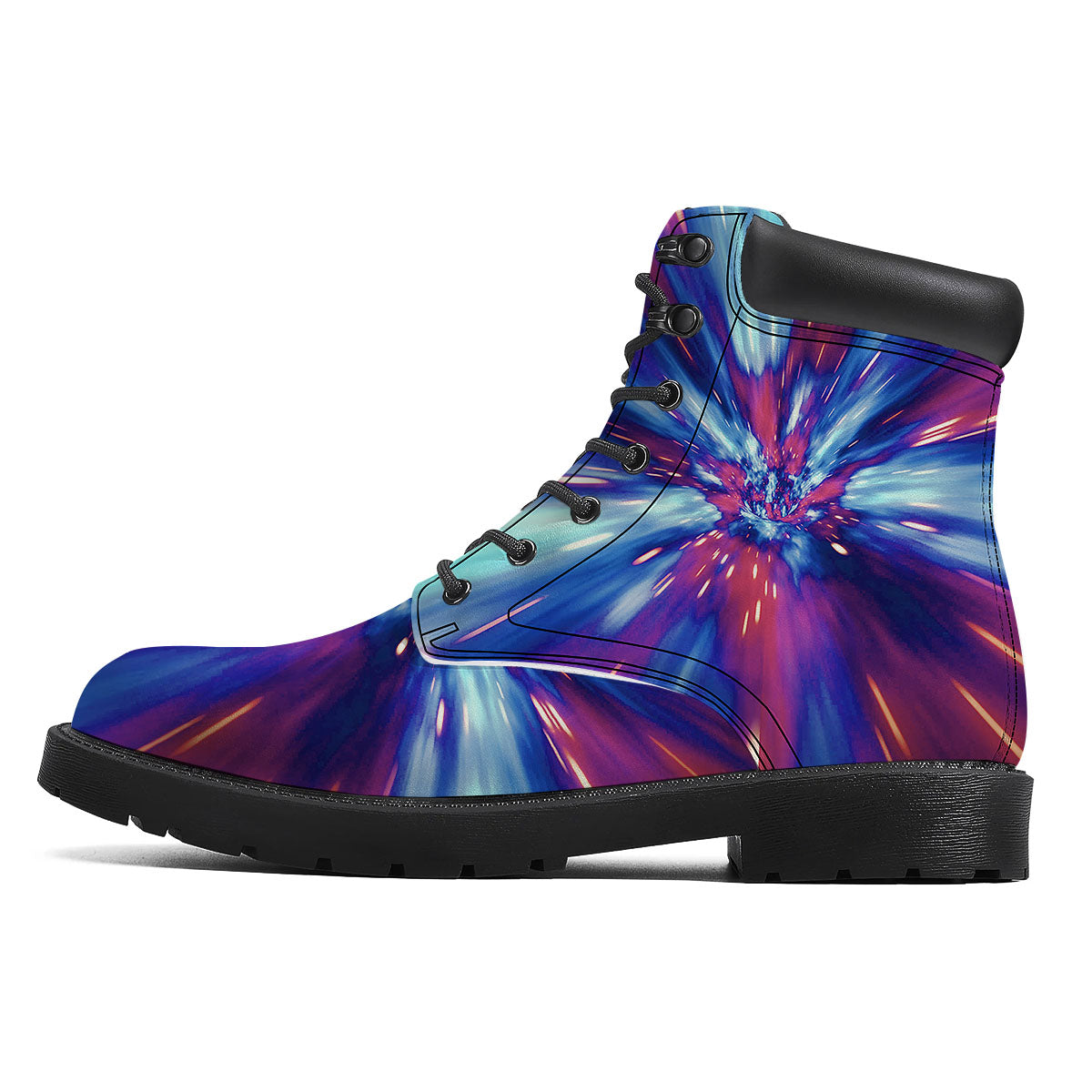 Lightspeed Galaxy Print Boots-grizzshop