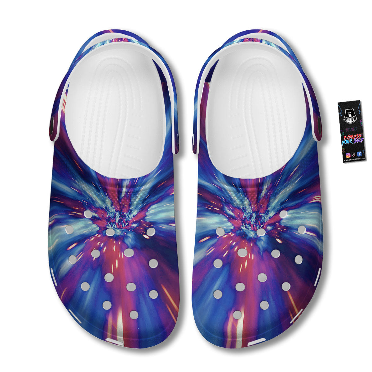 Lightspeed Galaxy Print Clog-grizzshop