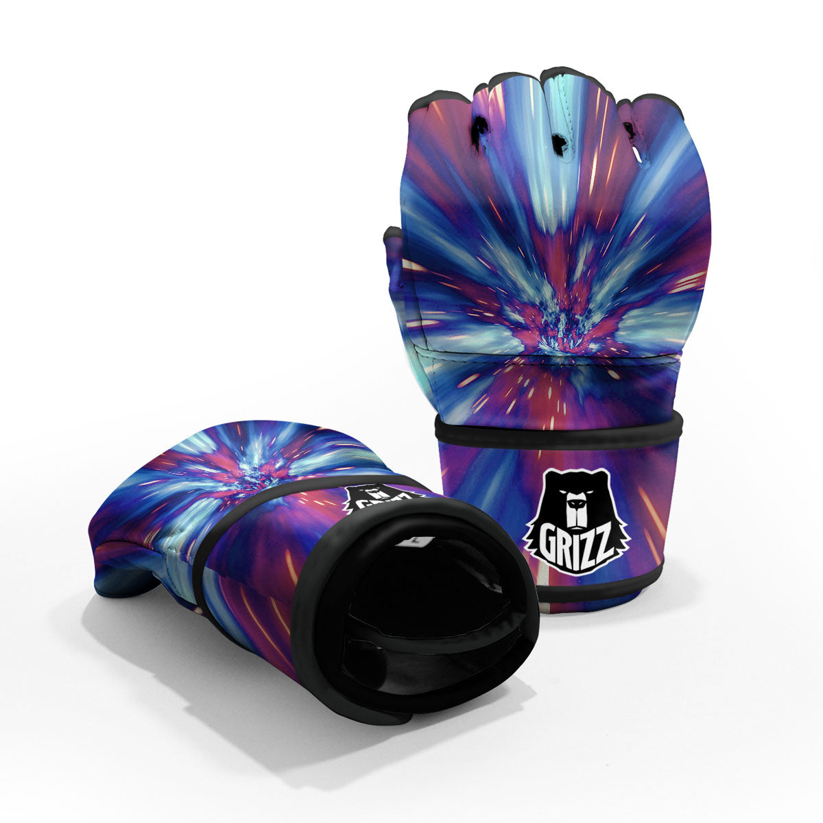 Lightspeed Galaxy Print MMA Gloves-grizzshop