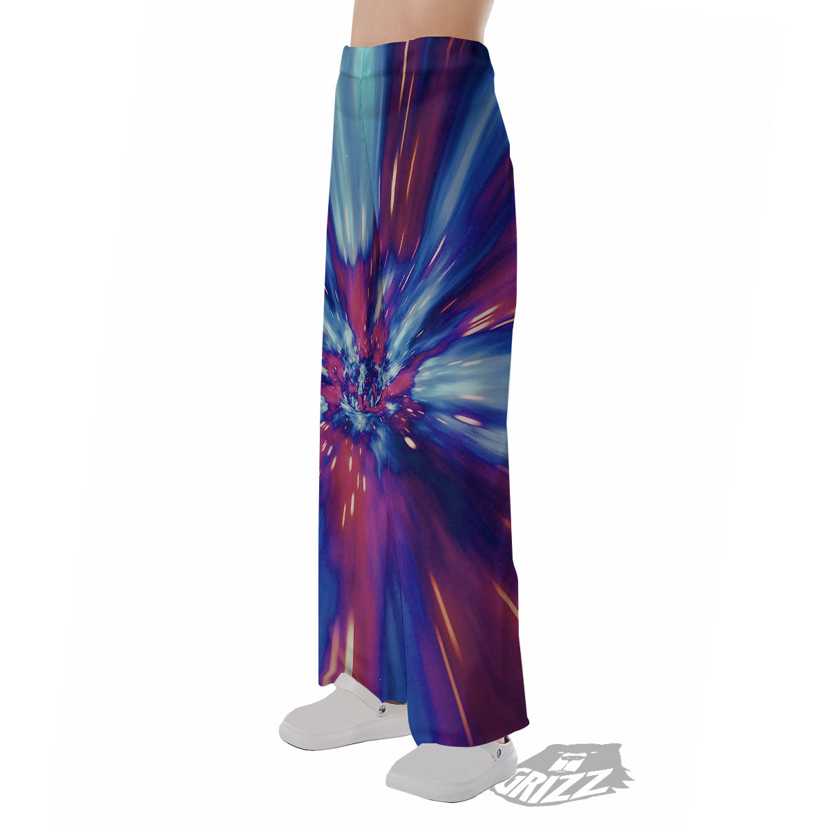Lightspeed Galaxy Print Pajama Pants-grizzshop