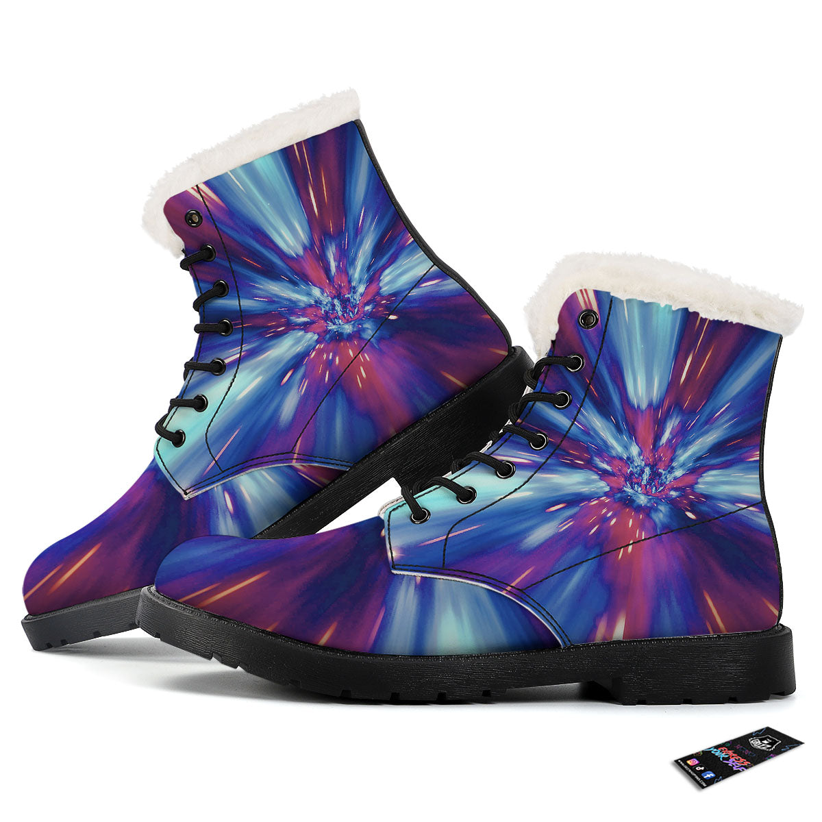 Lightspeed Galaxy Print Winter Boots-grizzshop