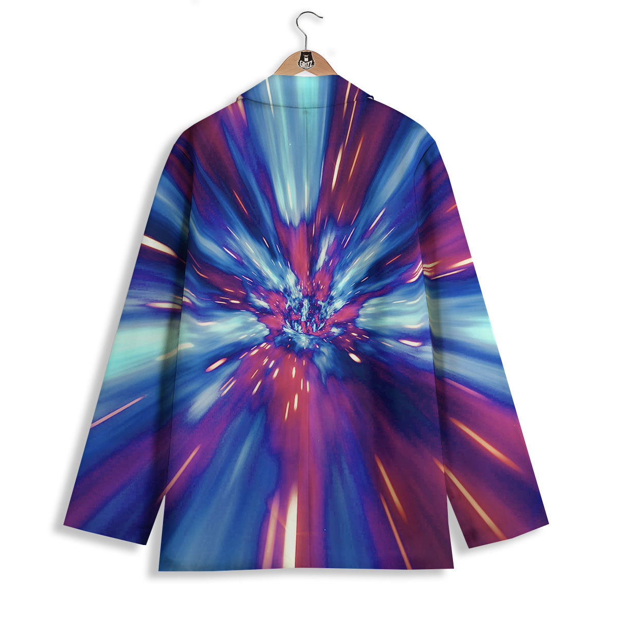 Lightspeed Galaxy Print Women's Blazer-grizzshop