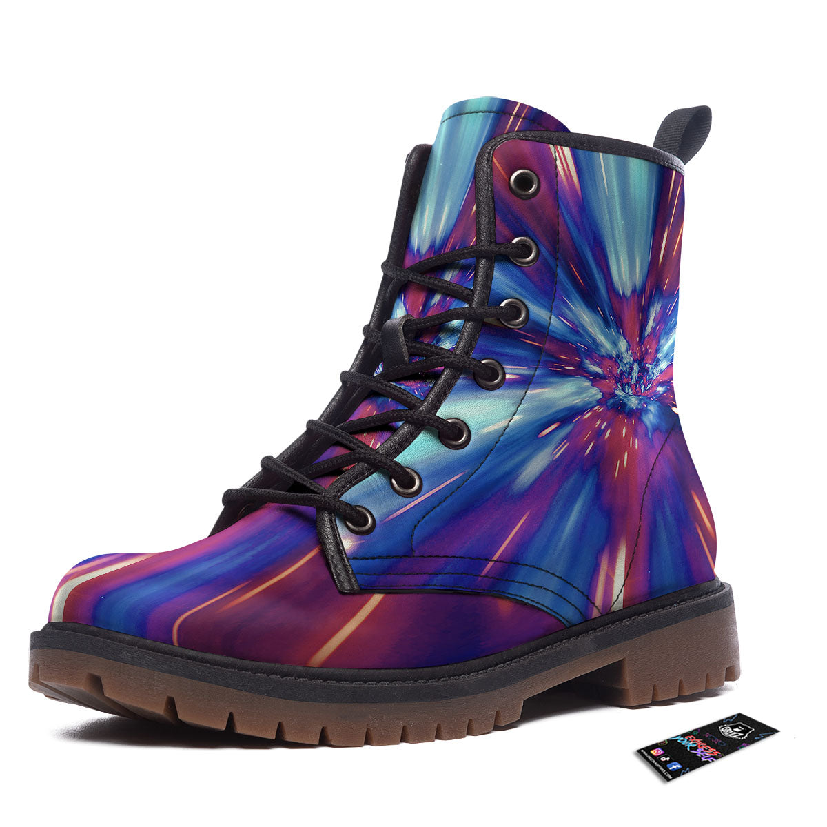Lightspeed Galaxy Print Work Boots-grizzshop