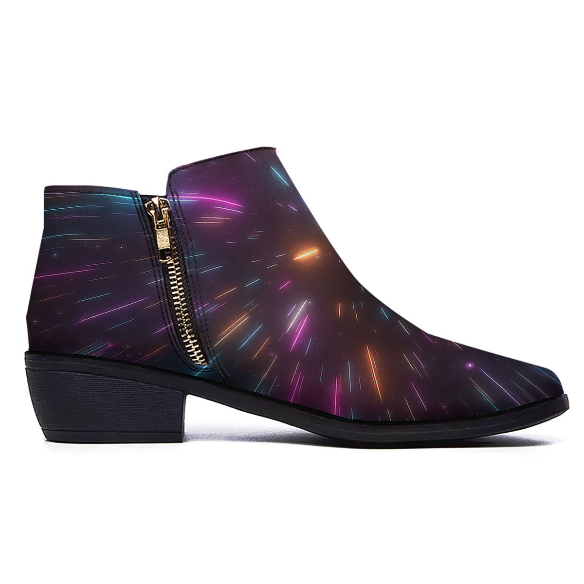 Lightspeed Hyperspace Print Ankle Boots-grizzshop
