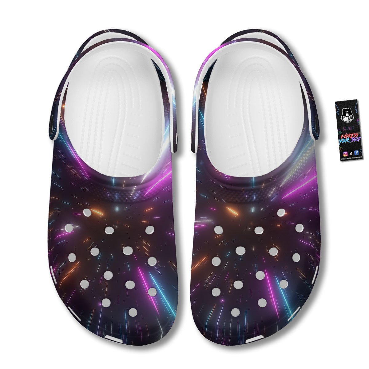 Lightspeed Hyperspace Print Clog-grizzshop