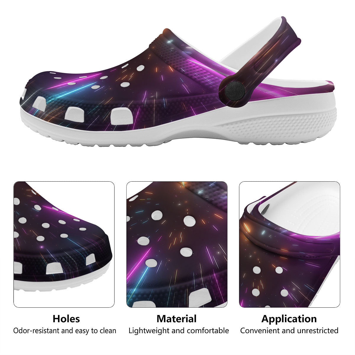 Lightspeed Hyperspace Print Clog-grizzshop