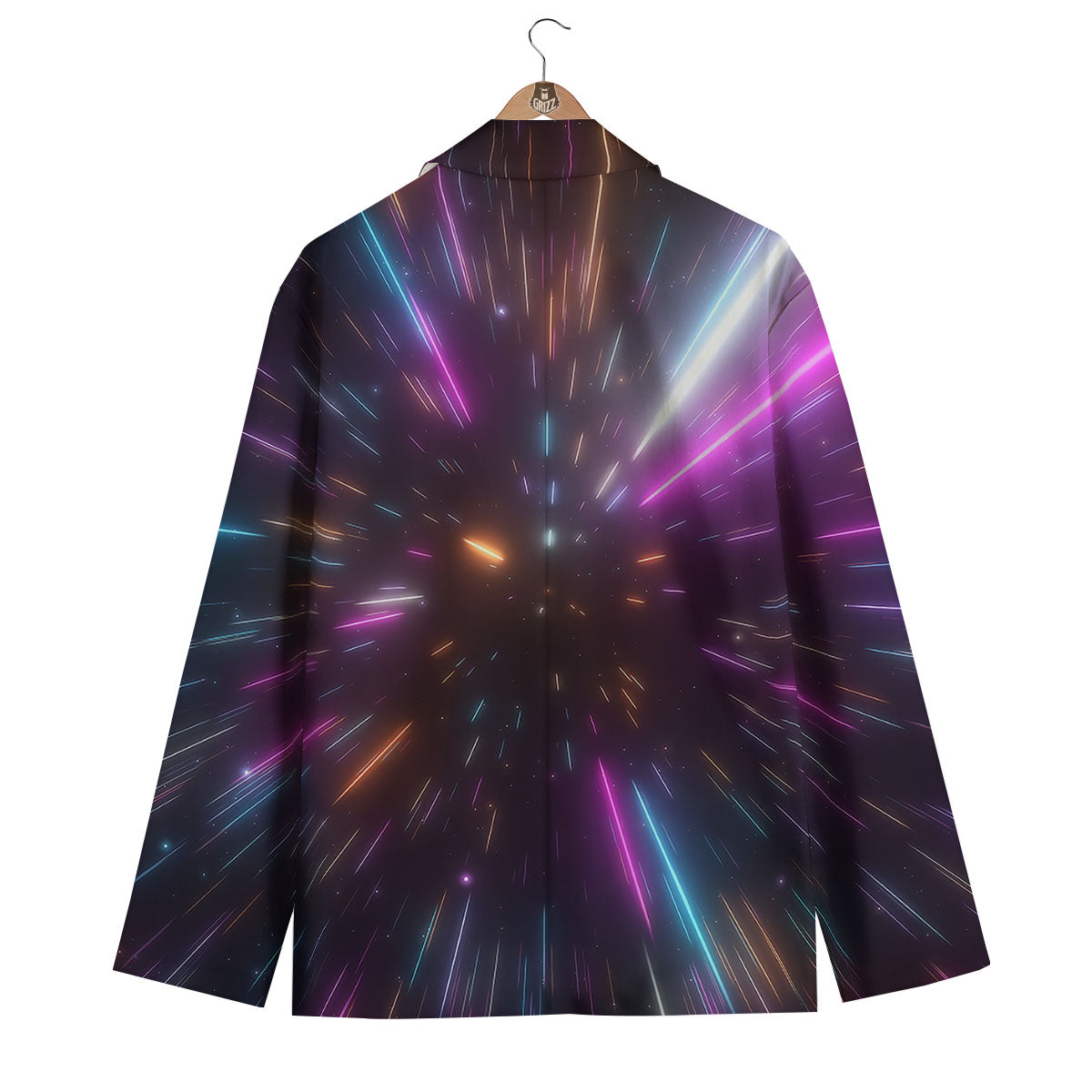 Lightspeed Hyperspace Print Men's Blazer-grizzshop