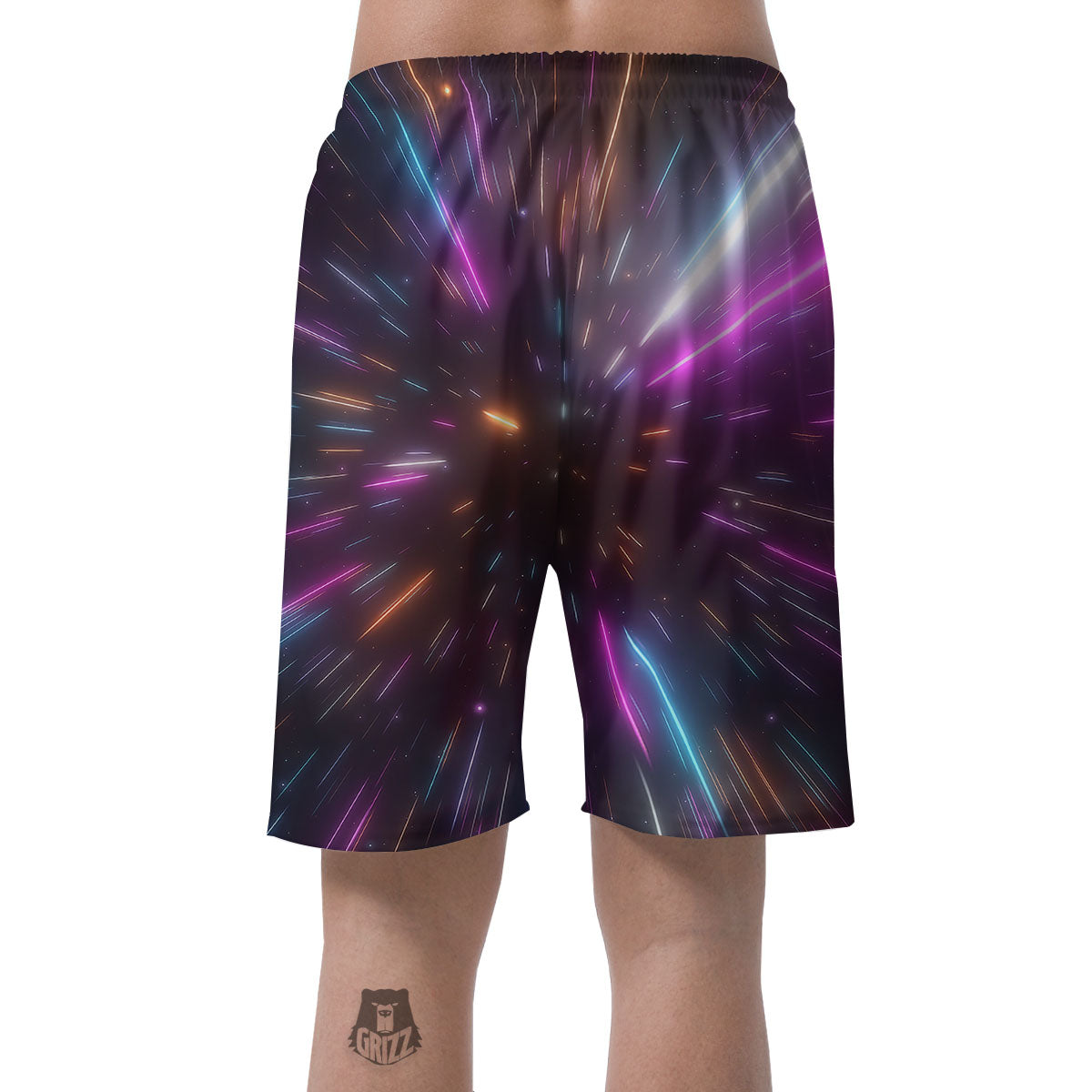 Lightspeed Hyperspace Print Men's Shorts-grizzshop