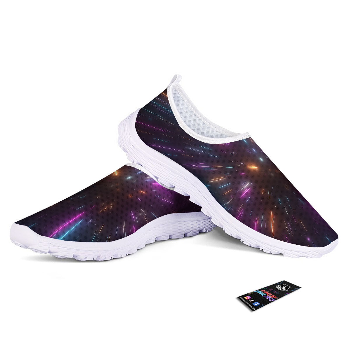 Lightspeed Hyperspace Print Nurse Shoes-grizzshop
