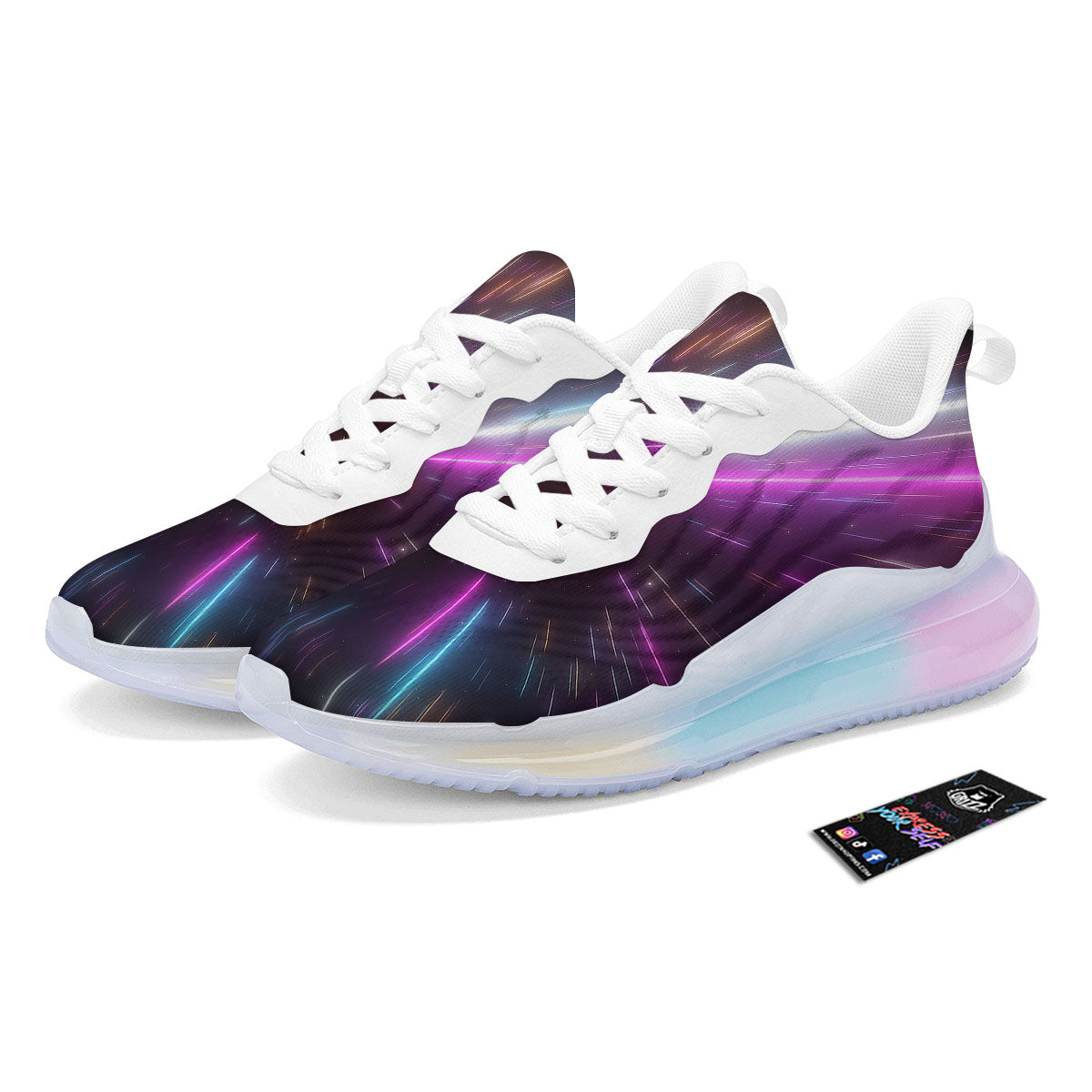 Lightspeed Hyperspace Print Running Sneakers-grizzshop