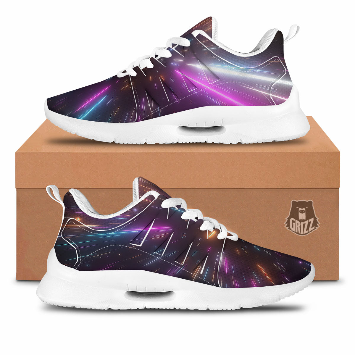 Lightspeed Hyperspace Print Tennis Shoes-grizzshop