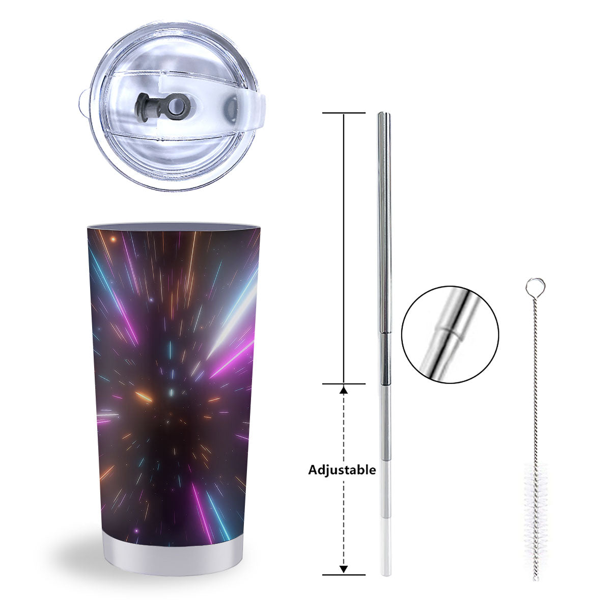 Lightspeed Hyperspace Print Tumbler-grizzshop