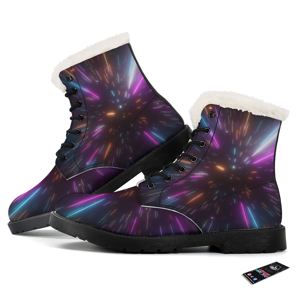 Lightspeed Hyperspace Print Winter Boots-grizzshop