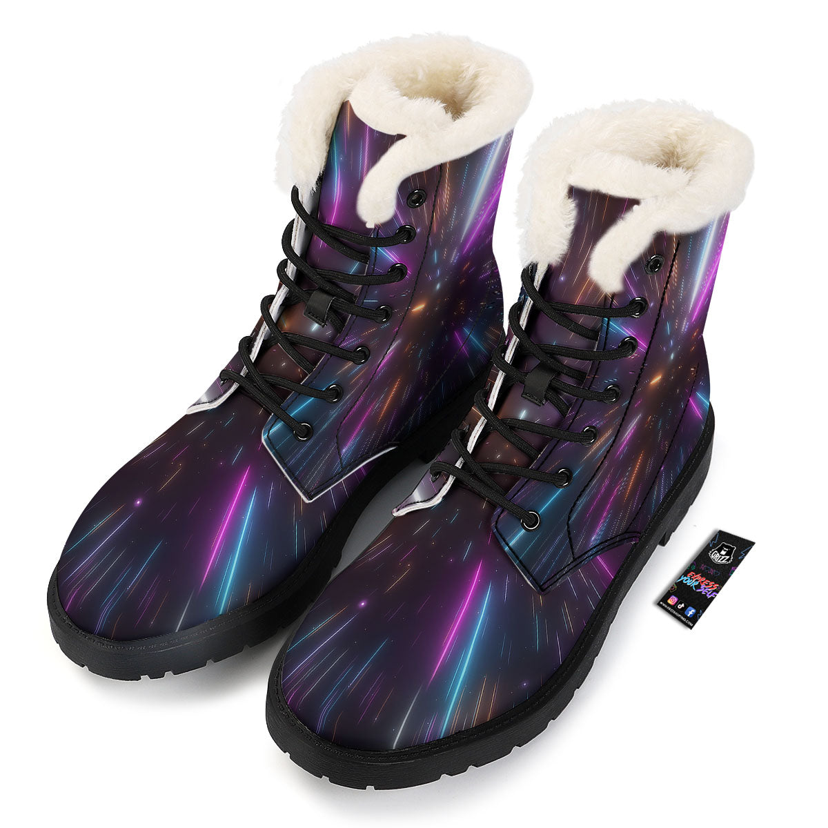 Lightspeed Hyperspace Print Winter Boots-grizzshop