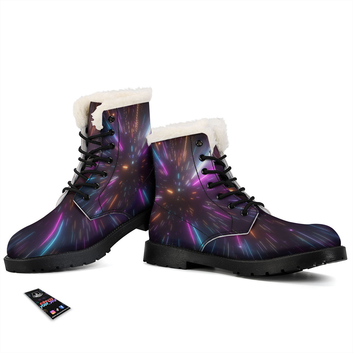 Lightspeed Hyperspace Print Winter Boots-grizzshop