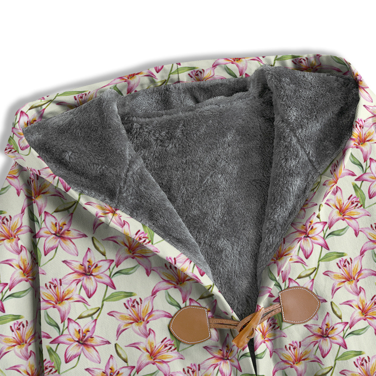 Lily Water Cute Print Pattern Men's Windbreaker Jacket-grizzshop