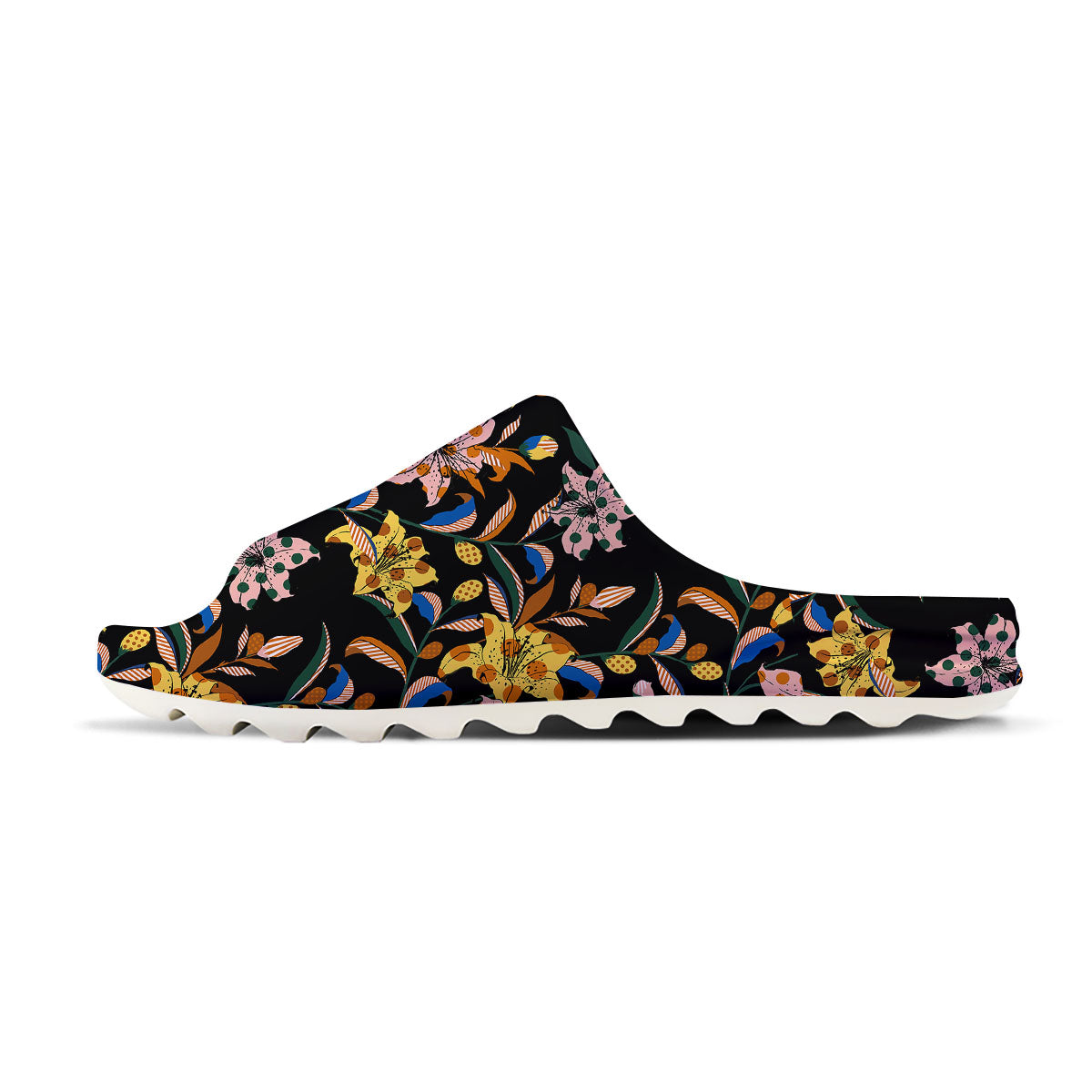 Lily Polka Dot Print Pattern Sandals-grizzshop