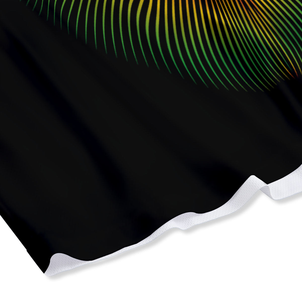 Lion Rasta Print Mesh Shorts