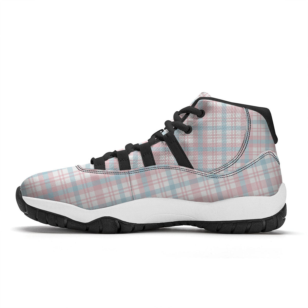 Lips Funky Kiss Print Pattern Black Bball Shoes-grizzshop