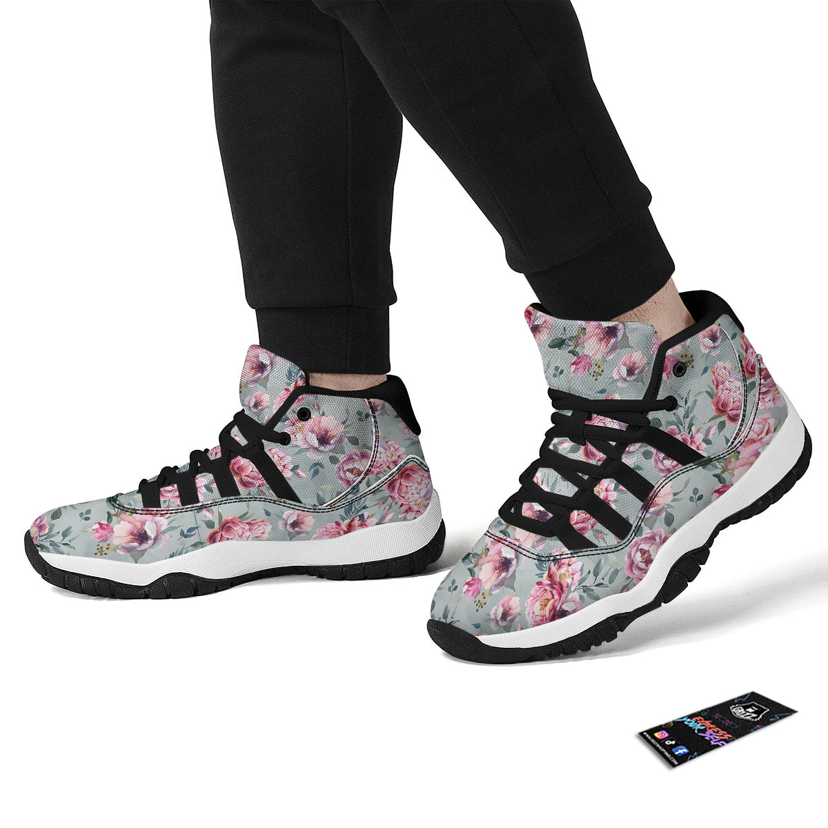 Liquid Lava Purple Print Pattern Black Bball Shoes-grizzshop