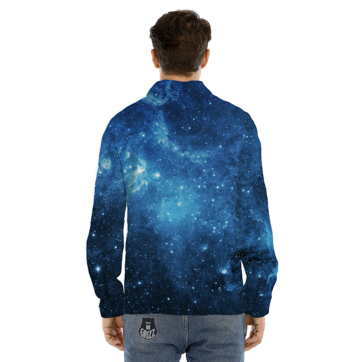 Liquid Trippy Abstract Colorful Print Men's Dress Shirts-grizzshop