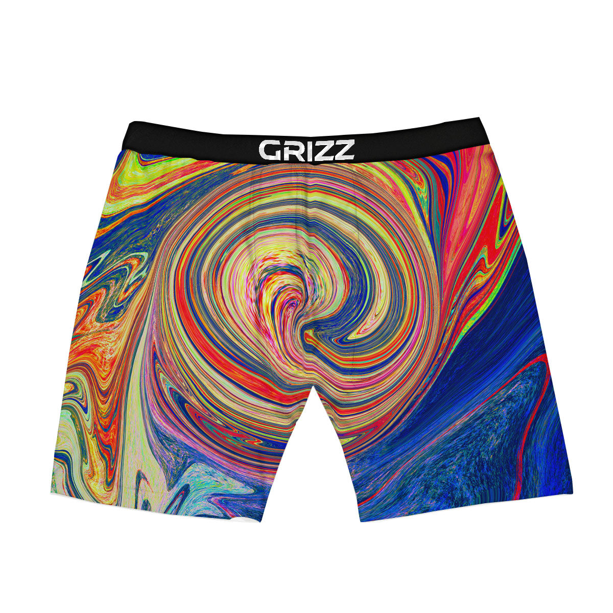Liquid Trippy Abstract Psychedelic Print Boxer Briefs-grizzshop