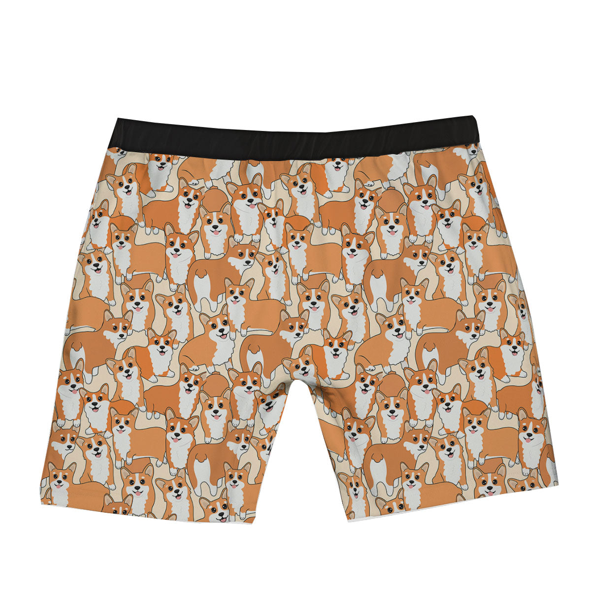 Little Corgi Print Pattern Boxer Briefs-grizzshop