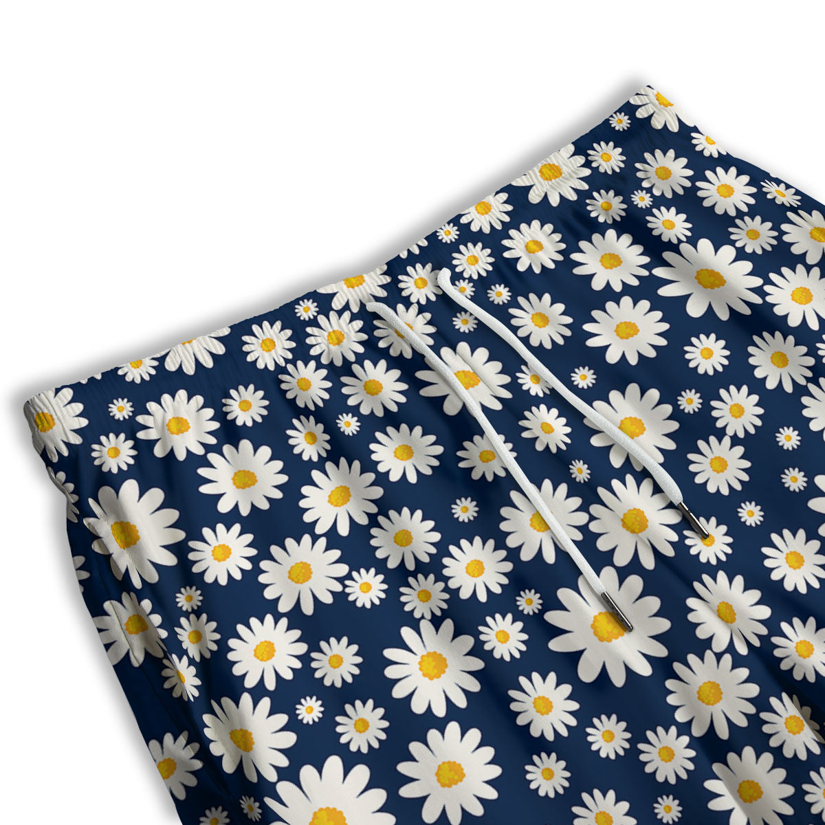 Little Daisy Daisy Print Men's Athletic Shorts