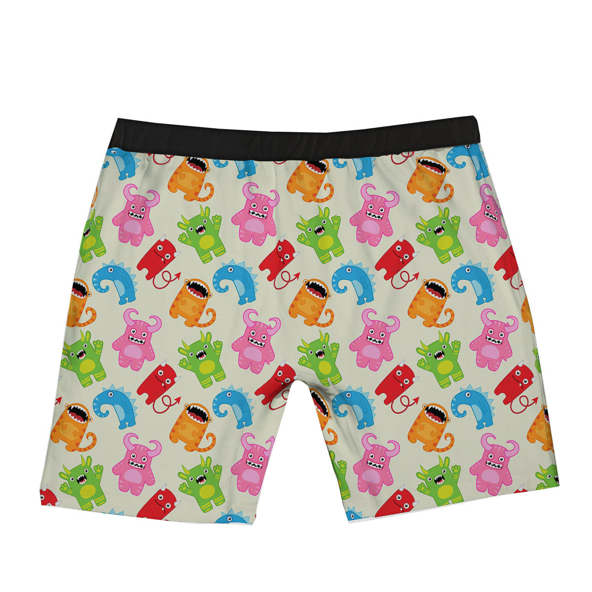 Little Monster Print Pattern Boxer Briefs-grizzshop