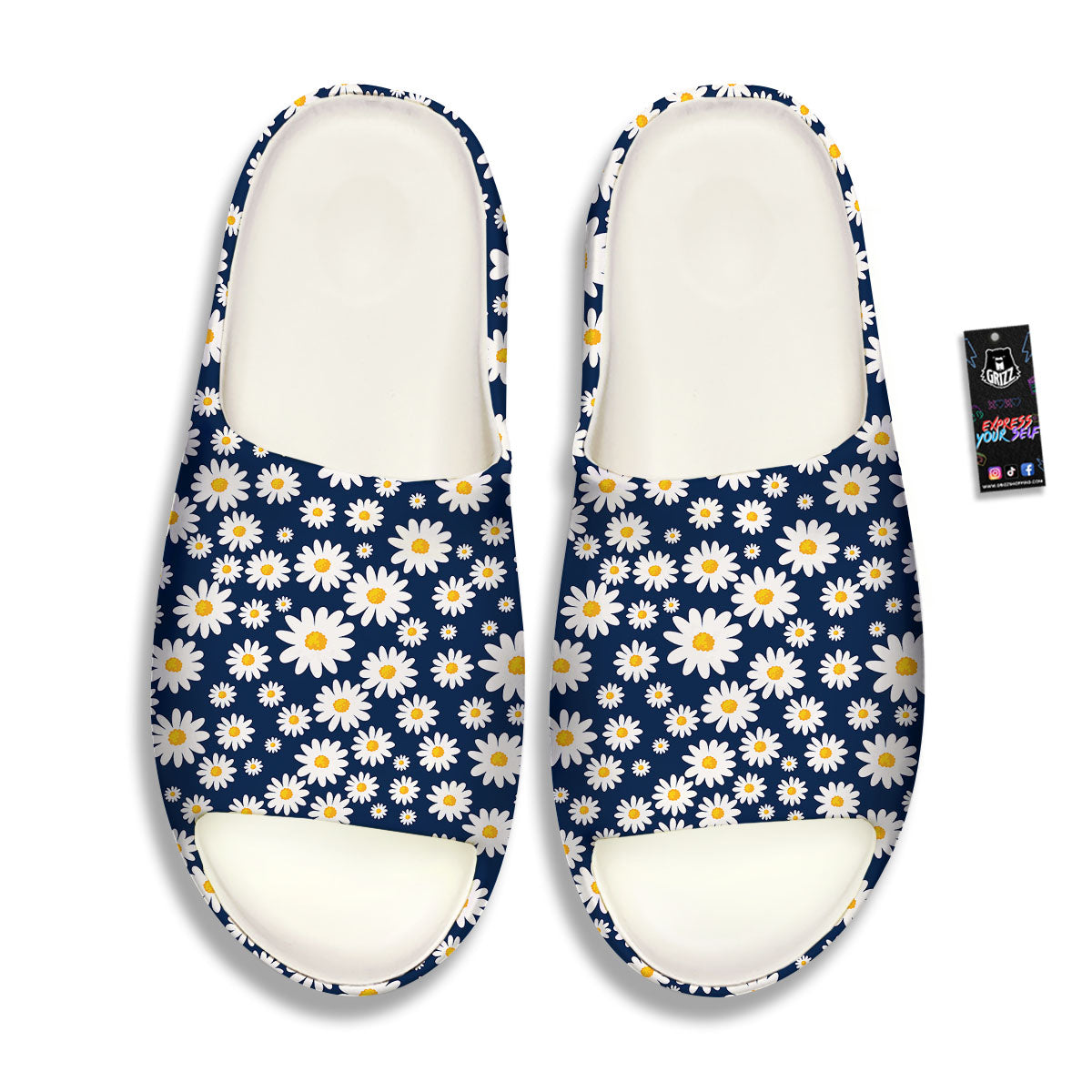 Little Daisy Daisy Print Sandals-grizzshop