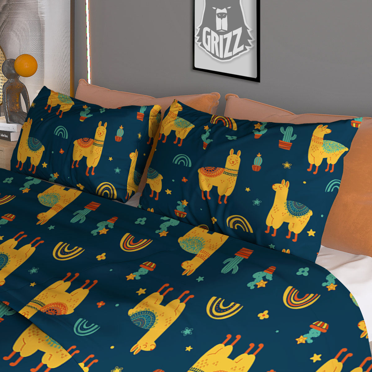 Kente Ethnic Print Pattern Duvet Cover Bedding Set