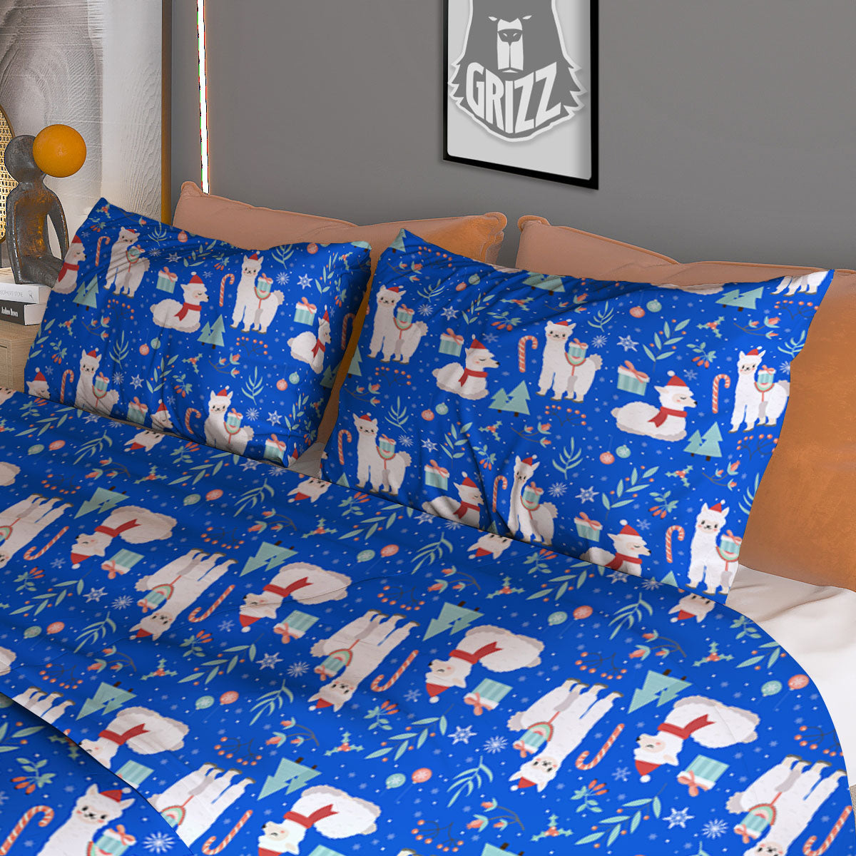 Kente Ghana Print Pattern Duvet Cover Bedding Set