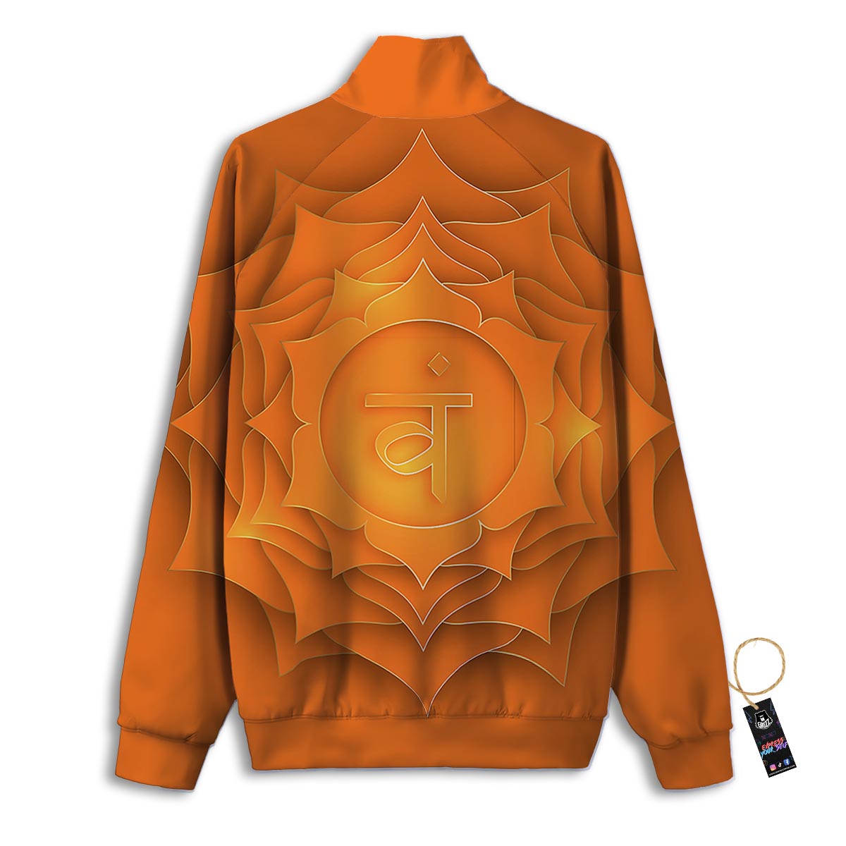 Lollipop And Punk Girl Print Track Jacket-grizzshop