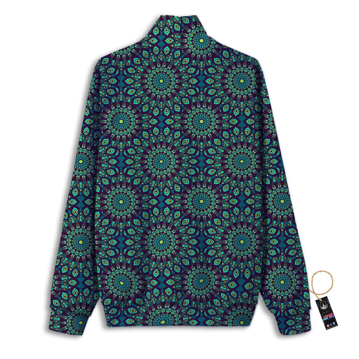 Lollipop Candy Pink Print Pattern Track Jacket-grizzshop