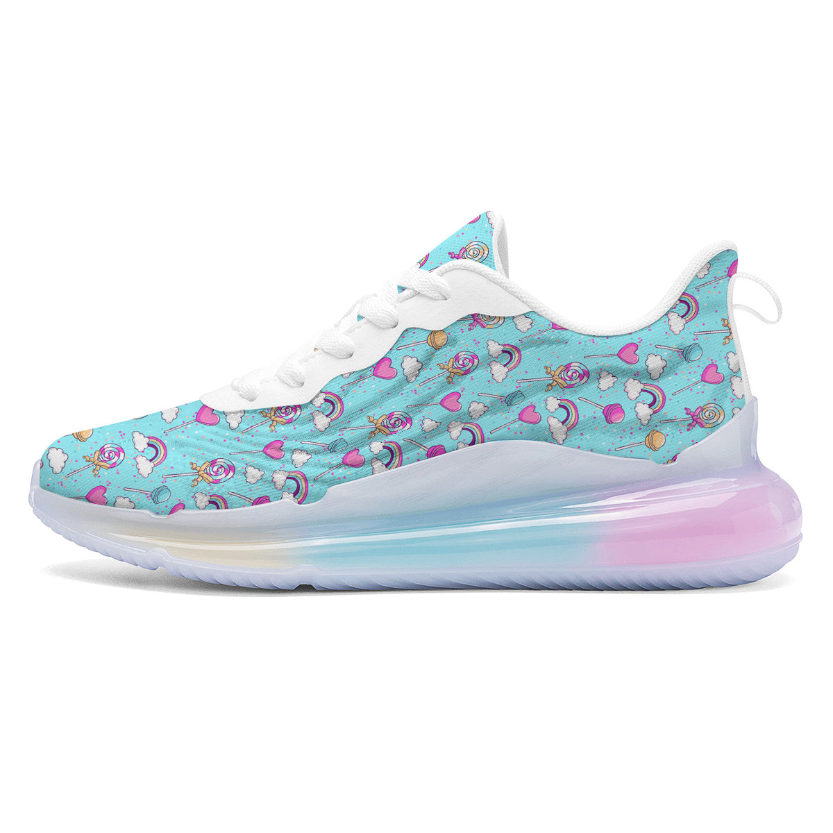Lollipop Cute Print Pattern Running Sneakers-grizzshop