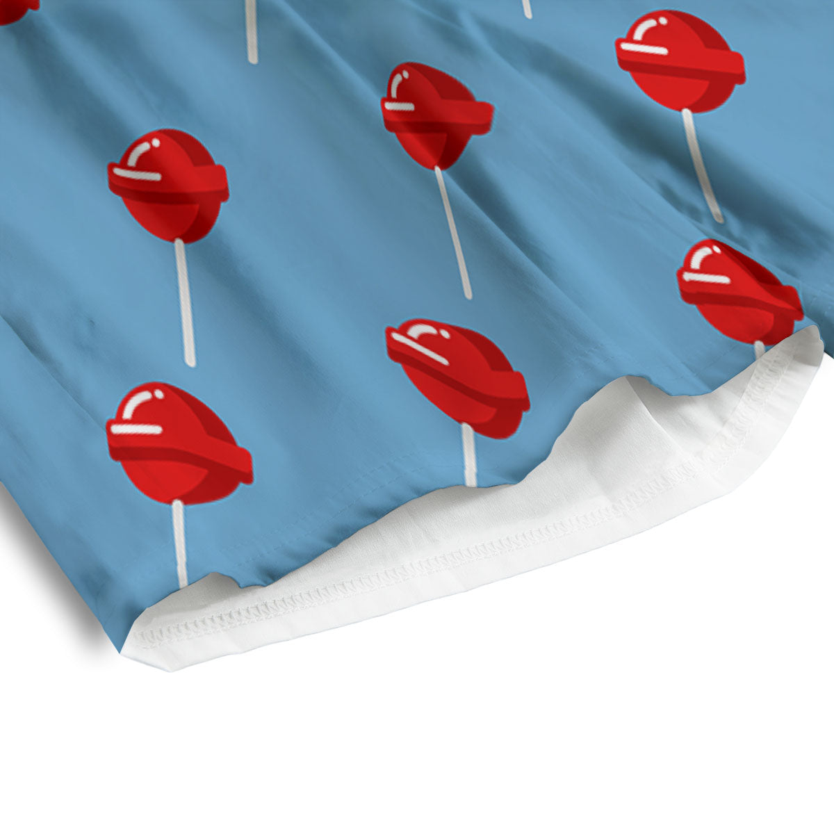 Lollipop Retro Print Pattern Men's Athletic Shorts
