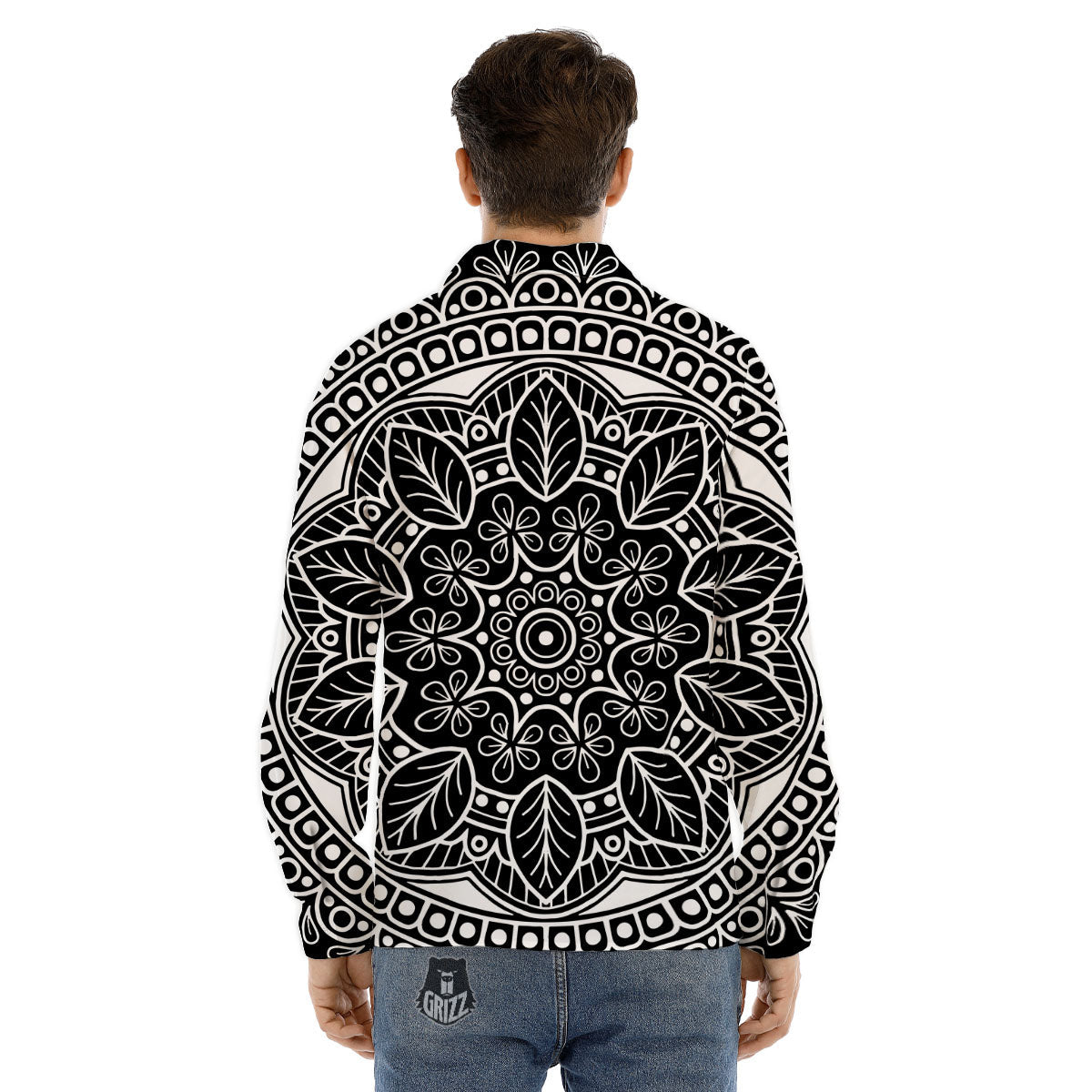 Lollipop Retro Print Pattern Men's Dress Shirts-grizzshop