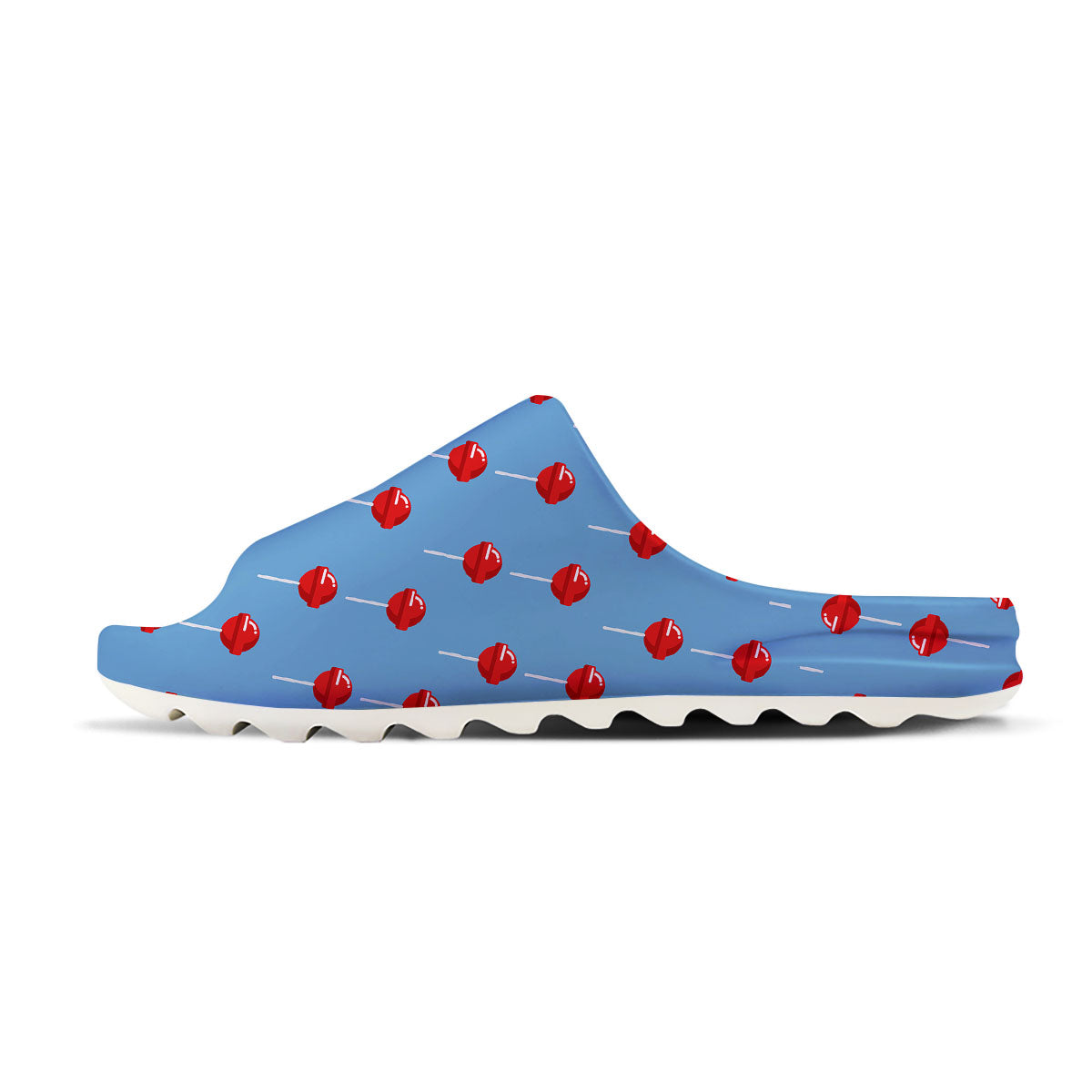 Lollipop Retro Print Pattern Sandals-grizzshop