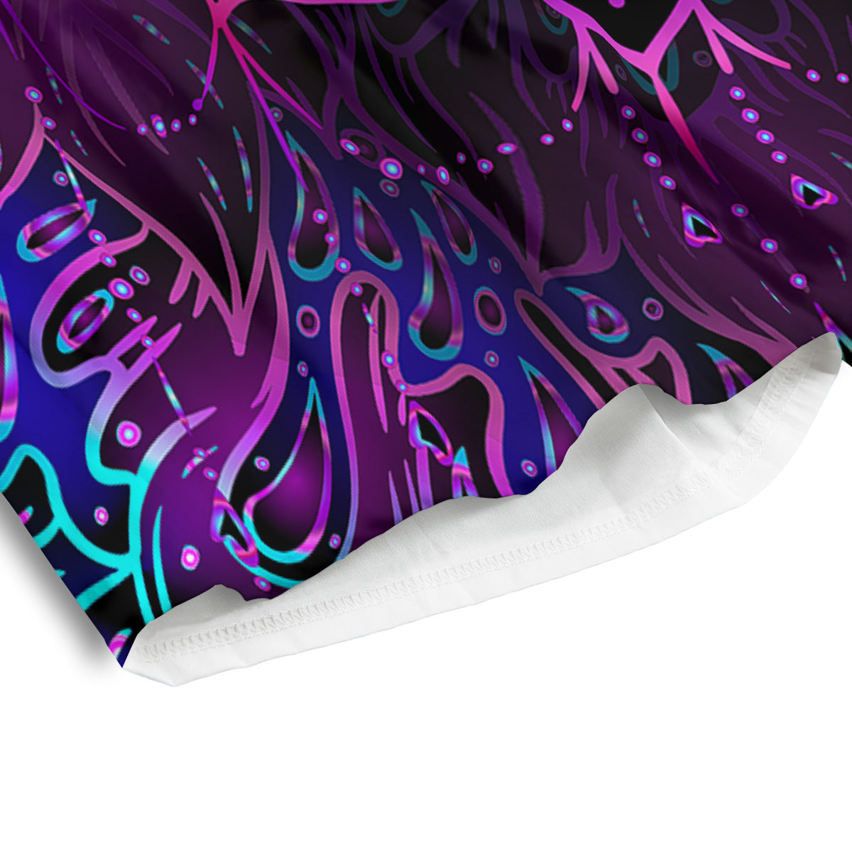 Lotus Boho Spiritual Print Men's Athletic Shorts