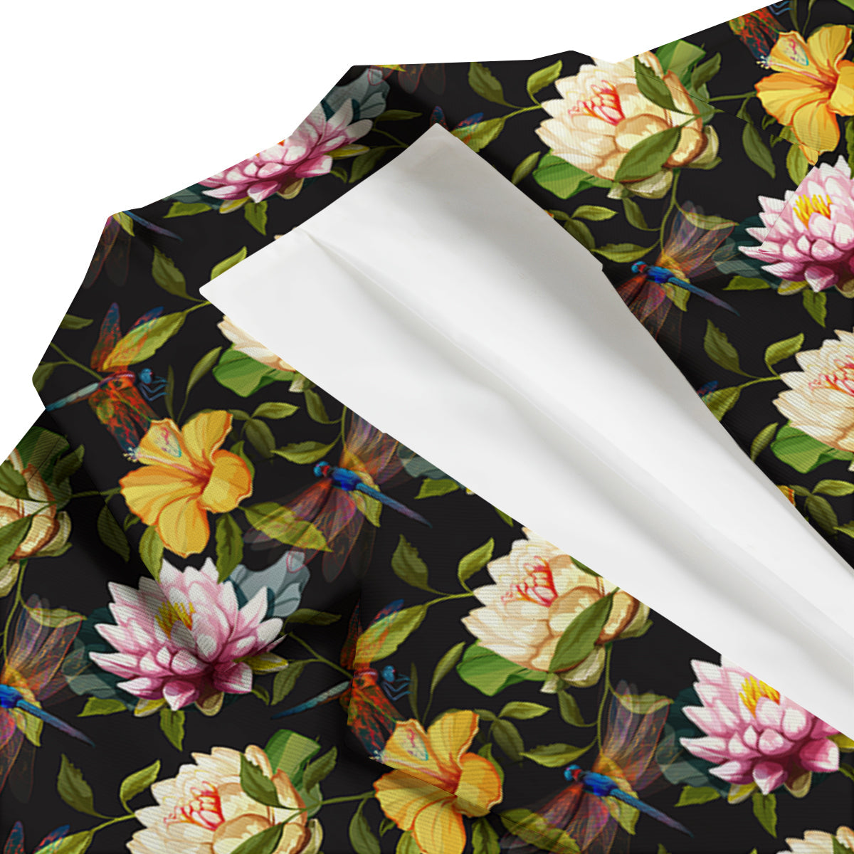 Lotus Dragon fly Men's Blazer-grizzshop