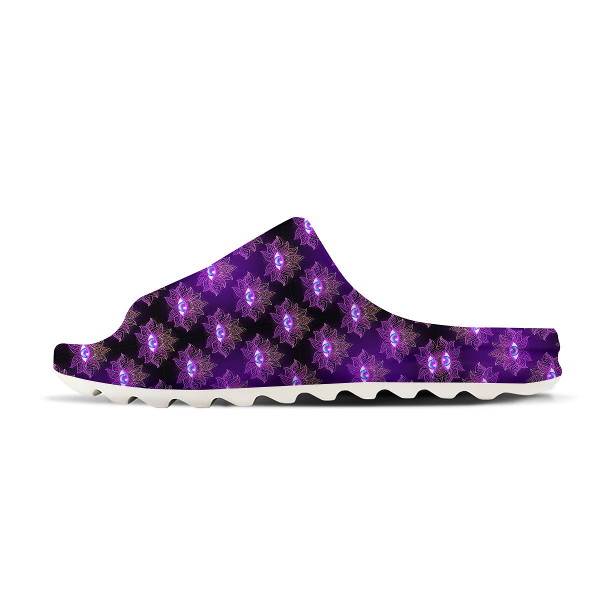 Lotus Eye Of Providence Print Pattern Sandals-grizzshop