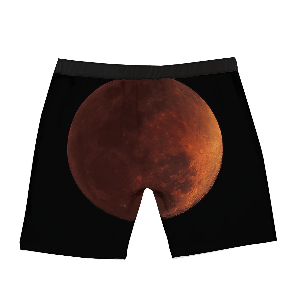 Lunar Cycle Eclipse Print Boxer Briefs-grizzshop