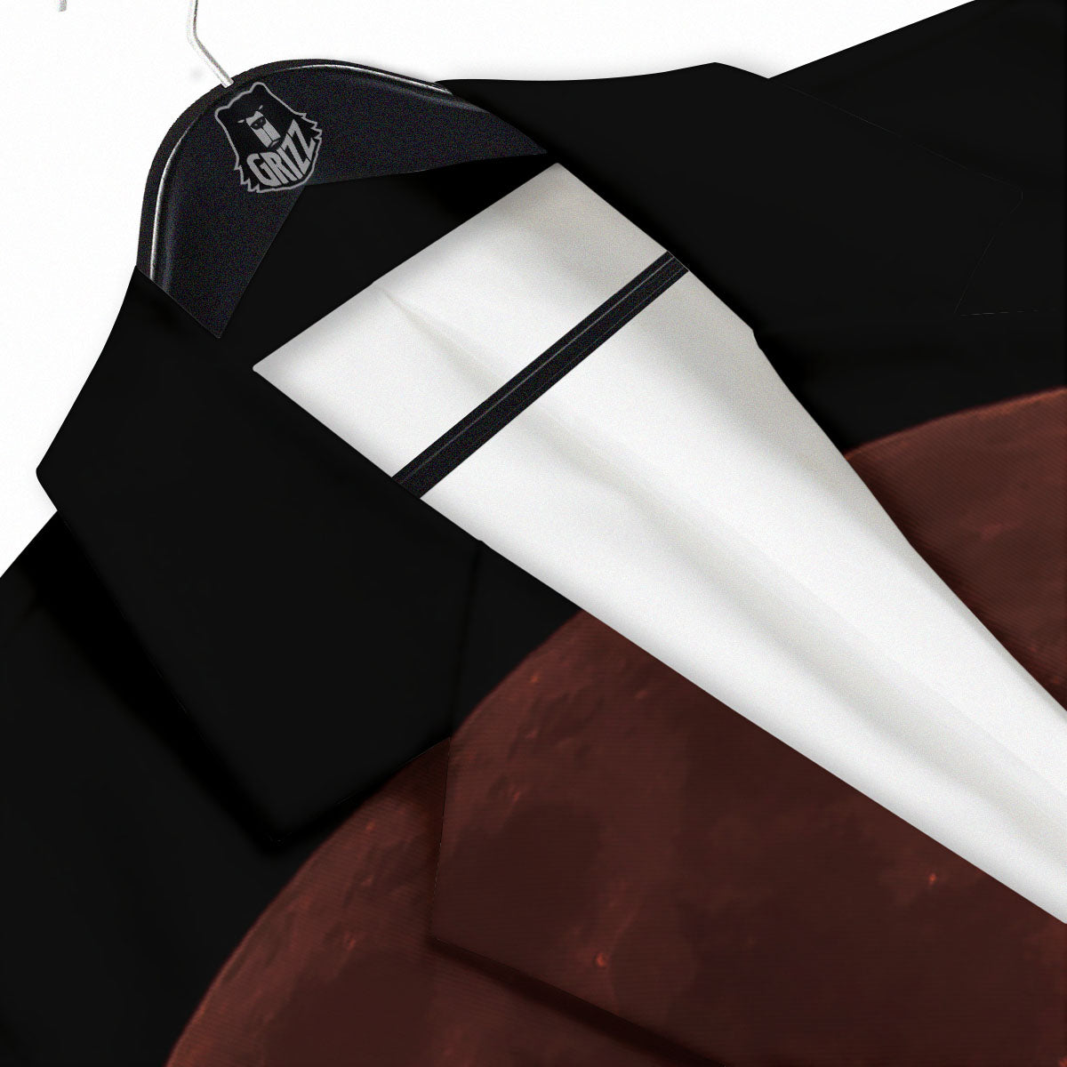 Lunar Cycle Eclipse Print Men's Sport Coat-grizzshop