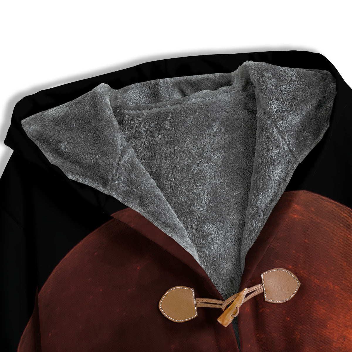 Lunar Cycle Eclipse Print Men's Windbreaker Jacket-grizzshop